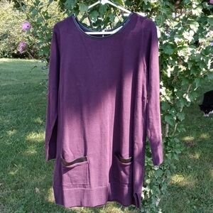 Eight Eight Eight large Plum color dress
